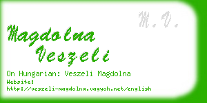 magdolna veszeli business card